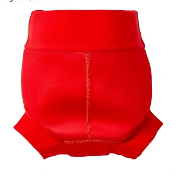 Splash About Happy Nappy Reusable Swim Diaper, Red, 6-12 Months - Picture 3 of 5